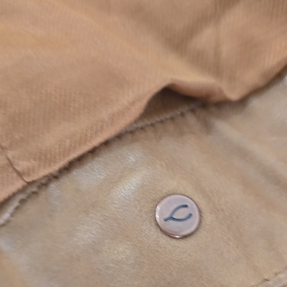 Lucky Brand Women's Brown Leather Jacket - Picture 15 of 16